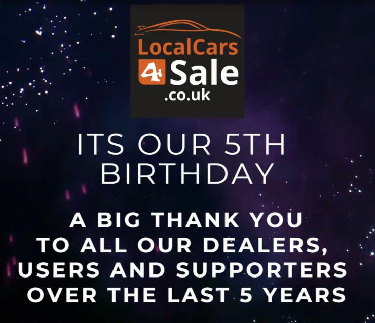 ITS OUR 5TH BIRTHDAY TODAY